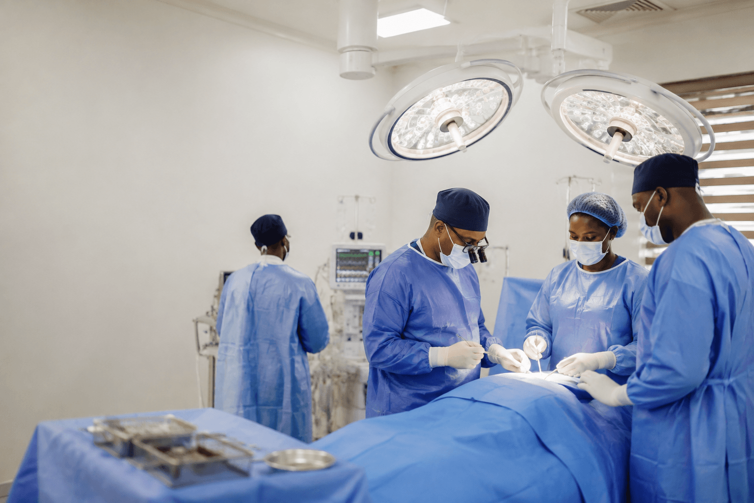 A Surgery procedure at Berith Specialist Hospital