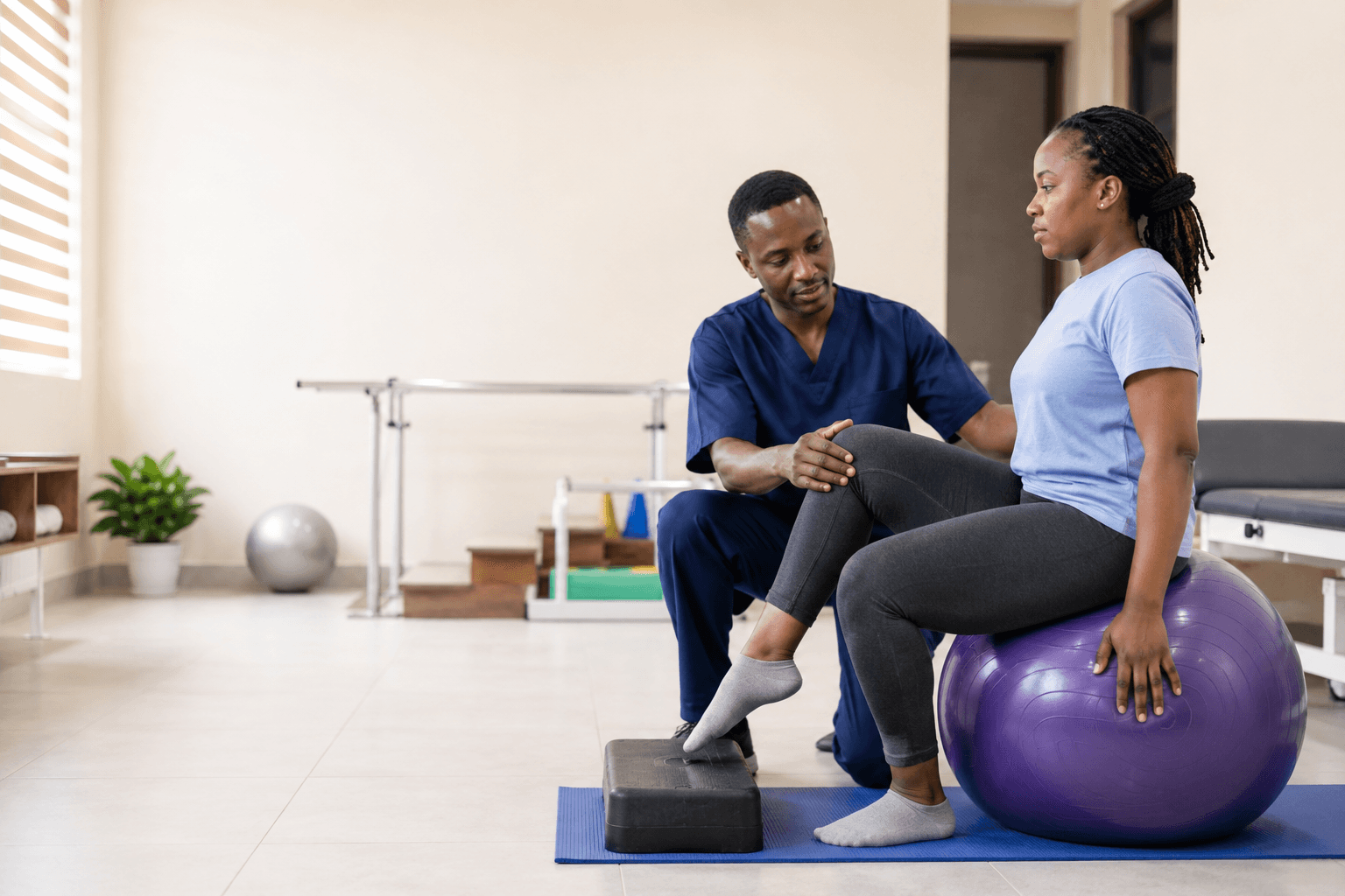 A Rehabilitation session at Berith Specialist Hospital